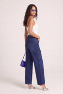 Wide Leg Cargo Jeans
