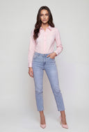 Maggie Straight-Leg Ankle Jeans