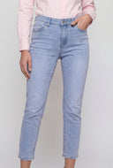 Maggie Straight-Leg Ankle Jeans