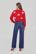 Liliana Whiskered Wide-Leg Jeans