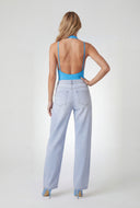 Low Rise Straight-Leg Jeans