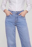 Low Rise Straight-Leg Jeans