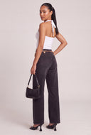 Wide Leg Stretch Jeans