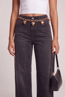 Wide Leg Stretch Jeans