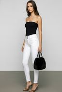 Stretch High Waisted Booty Lift Skinny Jeans