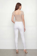 Callie Skinny Leg Twill Pants