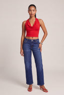 Low Rise Wide Leg Jeans