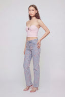Cherry Blossom Slim Bootcut Jeans
