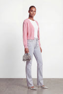 Raw Hem High Waist Bootcut Jeans