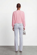 Raw Hem High Waist Bootcut Jeans