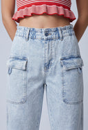 Elliott Denim Cargo Joggers