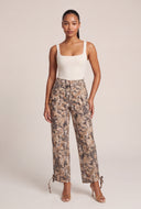 Denim Cargo Joggers
