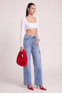 Glam Wide Leg Cargo Jeans