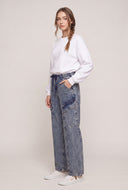 Aubrey Drawstring Cargo Jeans