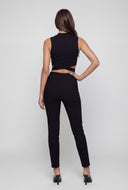 Aviana High-Waist Ankle Dress Pants