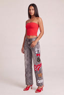 Celestine Patch Jeans