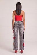 Celestine Patch Jeans