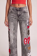 Celestine Patch Jeans
