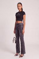 Cross Flare Jeans