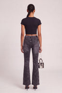 Cross Flare Jeans