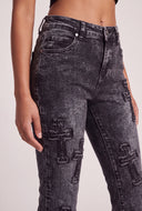 Cross Flare Jeans