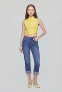 Crop Fixed Cuff Jeans