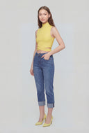 Crop Fixed Cuff Jeans