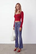 Elise Flared Leg Carpenter Jeans