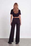 Denim Wide Leg Carpenter Pants