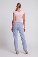 Cherry Charm Straight-Leg Jeans