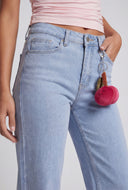 Cherry Charm Straight-Leg Jeans