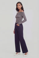 Sloane Mid Rise Wide-Leg Jeans
