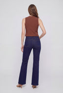 Western Embroidered Straight-Leg Jeans