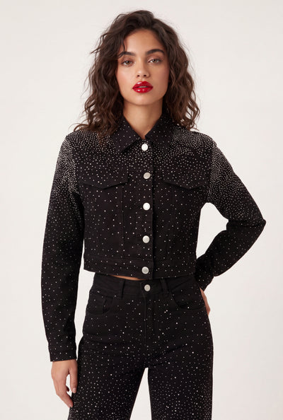 Glam Denim Jacket