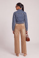 Lexi Color Block Denim Jacket