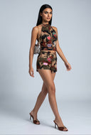 Lena Patch Camo Racerback Top