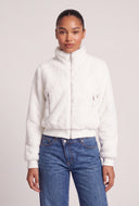 Faux Fur Zip Jacket