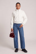 Faux Fur Zip Jacket