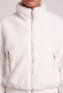 Faux Fur Zip Jacket