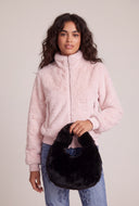 Faux Fur Zip Jacket