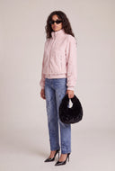 Faux Fur Zip Jacket