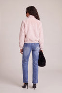 Faux Fur Zip Jacket