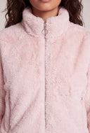 Faux Fur Zip Jacket