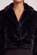 Faux Fur Crop Jacket