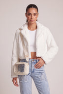 Faux Fur Crop Jacket
