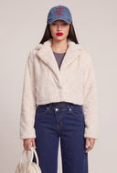 Faux Fur Crop Jacket