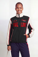 Kira Color Blocked Graphic Windbreaker Jacket