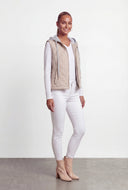 Quilted Hooded Vest