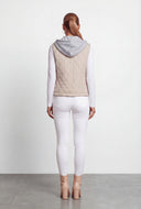 Quilted Hooded Vest