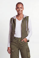 Quilted Hooded Vest
